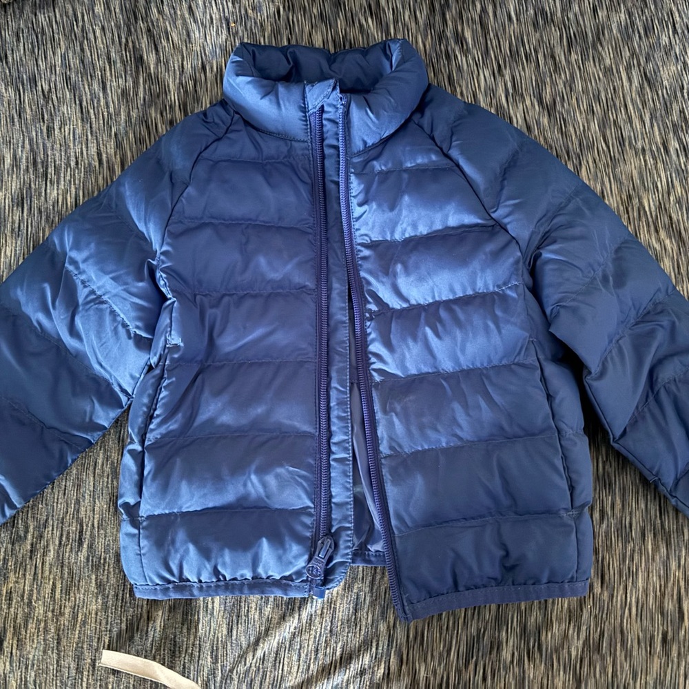 Toddler Blue Puffer Jacket size 18 mo